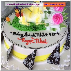 Bánh Sinh Nhật Con Dê - YK11